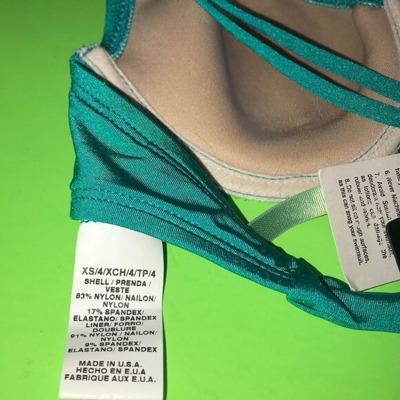 Vitamin A Underwire Bikini Bra Top nwt‎ - Picture 7 of 8